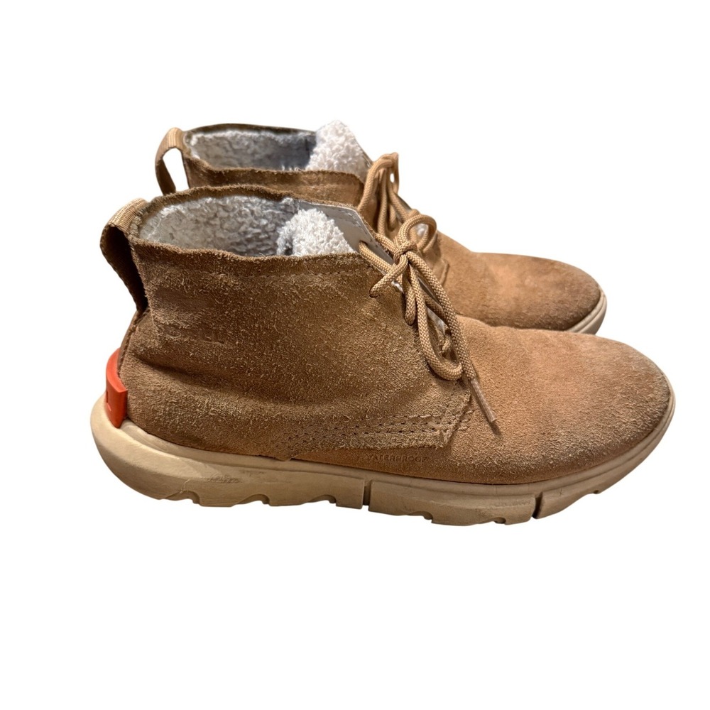 Sorel Explorer II Drift Boots Women's‎ Size 7.5 Tan Waterproof Suede Winter